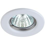 Светильник ЭРА ST1 WH штамп. MR16,12V, 50W белый