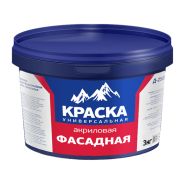 Краска акриловая фасадная Д-250  3кг